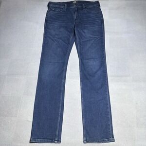 Paige Lennox Slim Jeans Mens 31x32 Fitted Tapered Stretch Denim Damon Wash
